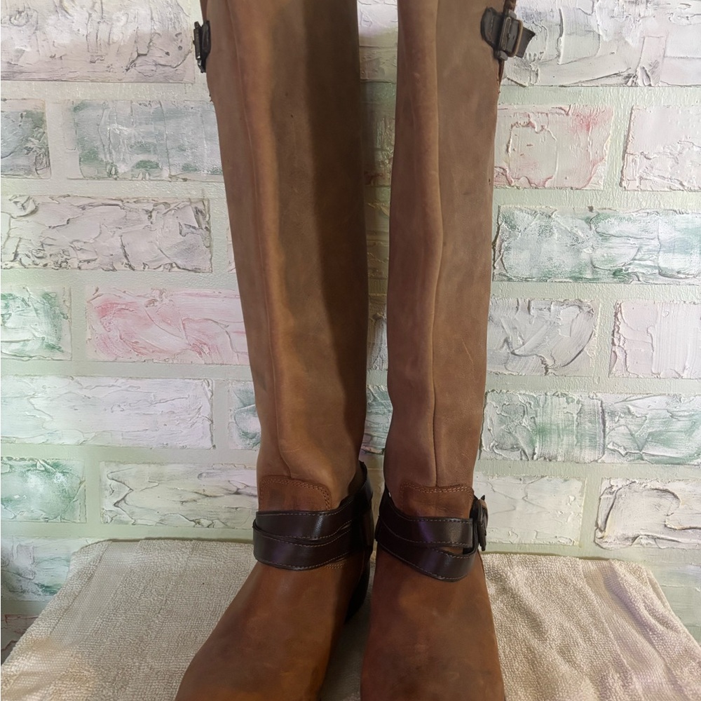 Brown Tall Riding Boots